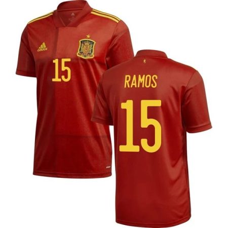 Camisolas de Futebol Spain Sergio Ramos 15 Principal 2021